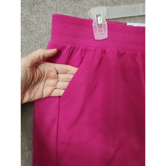 Croft & Barrow Lightweight Shorts Womens 1X Pink Pull On Wicking NEW - Picture 2 of 7